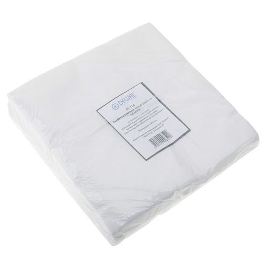 Dewal Professional Аксессуары для окрашивания и стрижки волос 00-144 Салфетка спанлейс 20х20 см Салфетка спанлейс, белый, 20х20 см, упаковка 100 штук