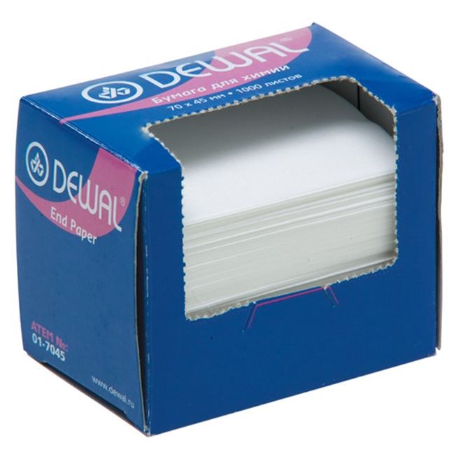 Dewal Professional Аксессуары для окрашивания и стрижки волос 01-5035 Бумага для химии 50х35 мм  Бумага для химии 50х35 мм, упаковка 1000 штук