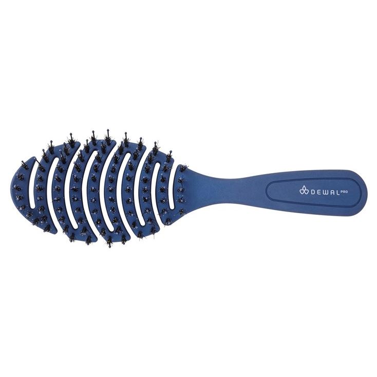 Dewal Professional Брашинги, щетки, расчески BREX302 Щетка туннельная DEWAL серия "EXCEPTION"с нейлоновым штифтом+нат. щетина ,11 ряд Щетка туннельная DEWAL серия "EXCEPTION"с нейлоновым штифтом+нат. щетина ,11 ряд