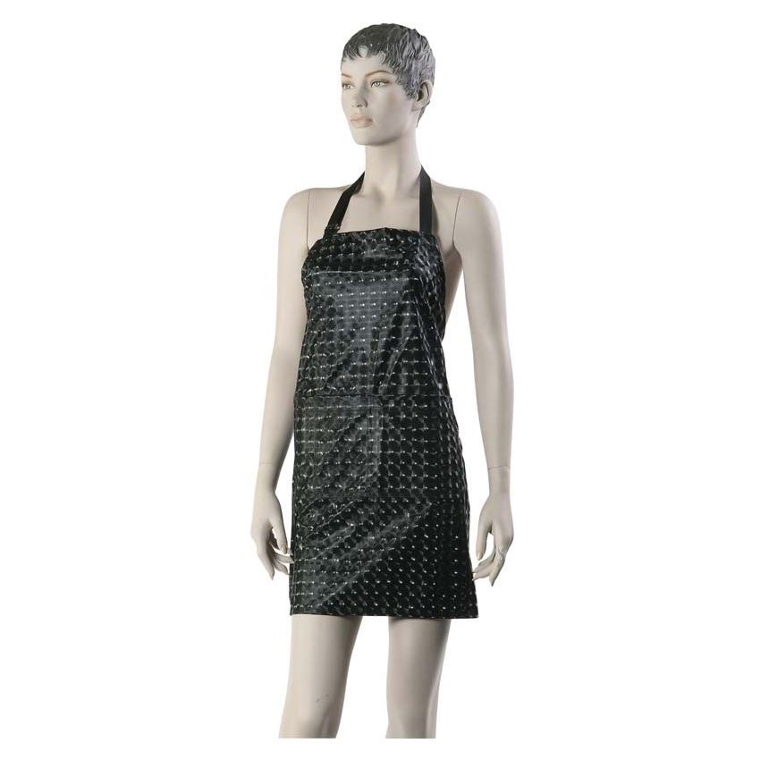 Dewal Professional Аксессуары для окрашивания и стрижки волос BC02B Фартук мастера для окрашивания "Голографический рисунок", 70x62 см Фартук мастера для окрашивания "Голографический рисунок", полиэстер, 70x62 см