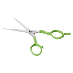 9652V-GN-5.5 Парикмахерские  ножницы EASY STEP прямые с микронасечками 5.5"