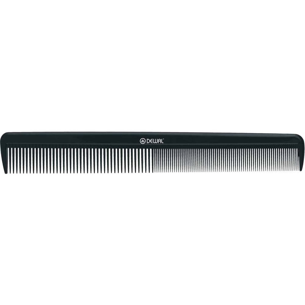 Dewal Professional Брашинги, щетки, расчески CO-6008 Расческа рабочая DEWAL"Эконом" комбинированная, широкая, черная 21,5 см Расческа рабочая DEWAL"Эконом" комбинированная, широкая, черная 21,5 см