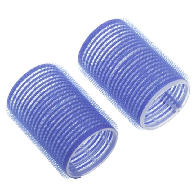 Dewal Professional Бигуди и коклюшки R-VTR14 Бигуди-липучки, диаметр 52 мм Бигуди-липучки, диаметр 52 мм, цвет синий, упаковка 6 штук
