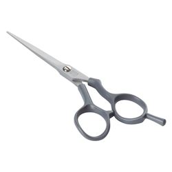 9652SV-GY-5.5 Парикмахерские  ножницы  EASY STEP прямые с микронасечками 5.5"