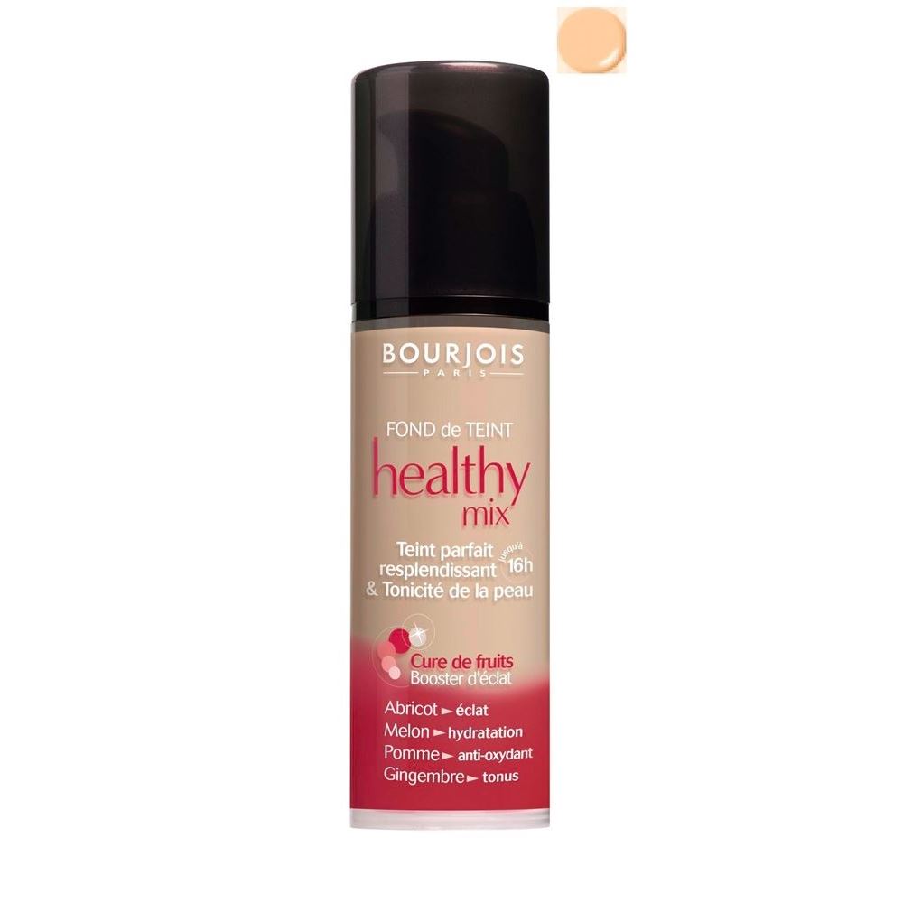 Bourjois Make Up Healthy Mix Fond De Teint Тональный крем - сияющий цвет лица для нормальной и комбинированной кожи