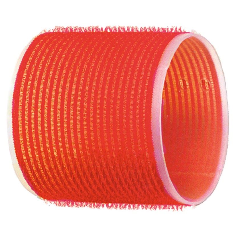 Dewal Professional Бигуди и коклюшки R-VTR18 Бигуди-липучки, диаметр 70 мм Бигуди-липучки, диаметр 70 мм, красные, упаковка 6 штук