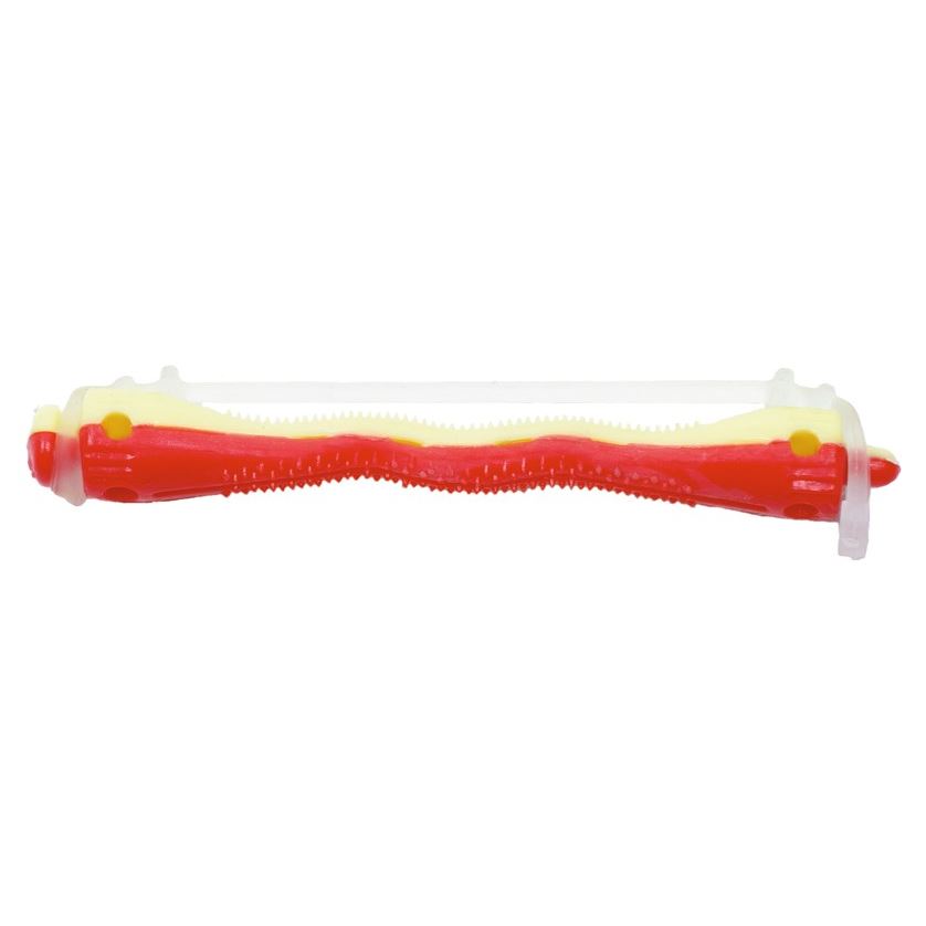 Dewal Professional Бигуди и коклюшки R-SR-4 Коклюшки "волна", диамет 8.5 мм Коклюшки "волна", диамет 8.5 мм, красно-желтые, упаковка 12 штук