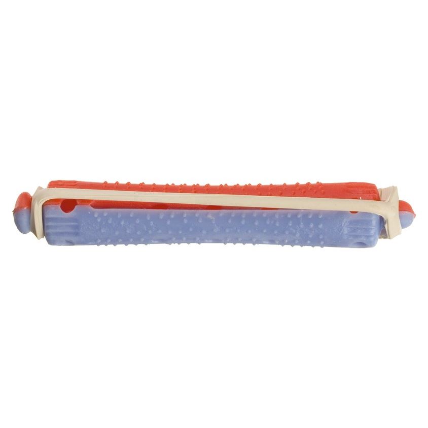 Dewal Professional Бигуди и коклюшки RWL7 Коклюшки короткие 9 мм Коклюшки короткие 9 мм, красно-голубые, упаковка 12 штук