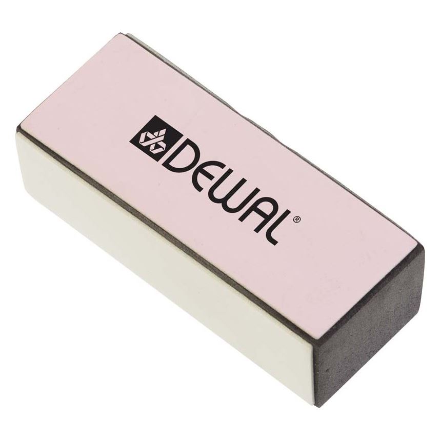 Dewal Professional Аксессуары для маникюра и педикюра 9103806K Брусок полировочный Dewal 4 в 1  Брусок полировочный 4 в 1. Абразивность 240/320/600/4000 г