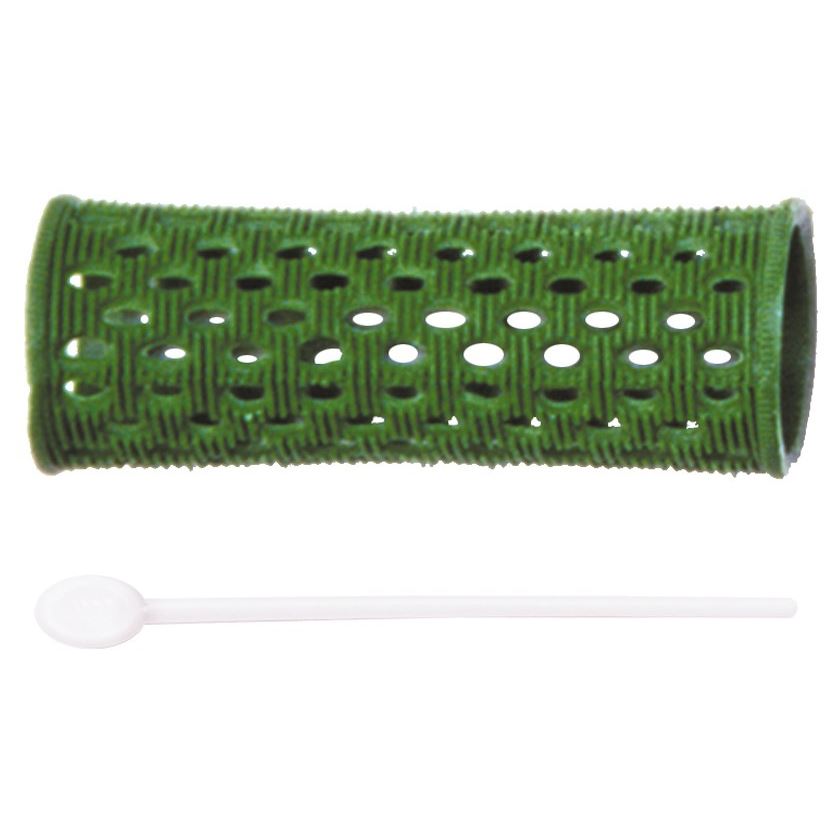 Dewal Professional Бигуди и коклюшки RMHR3 Бигуди пластиковые, диаметр 26 мм Бигуди пластиковые, зеленые, диаметр 16 мм, упаковка 12 штук