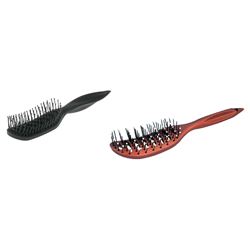 BR69539 Щетка для укладки вогнутая, 9 рядов 