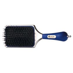 BR69995BC blue Щетка массажная "лопата", с хвостиком 
