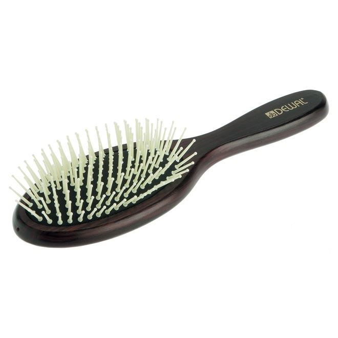 Dewal Professional Брашинги, щетки, расчески BR20140 Щетка массажная деревянная, 11 рядов  Щетка массажная деревянная, пластиковый штифт, 11 рядов