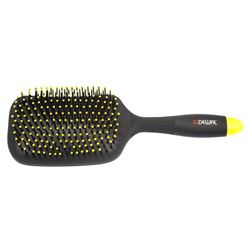 BNN80 Щетка массажная "BANANA black" прямоугольная, 13 рядов 