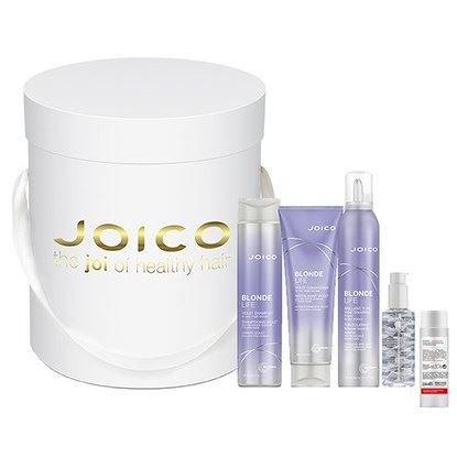 Joico Colour Endure Бьюти бокс Холодный яркий блонд Набор: шампунь, кондиционер, масло, крем-пена, гель очищающий для рук