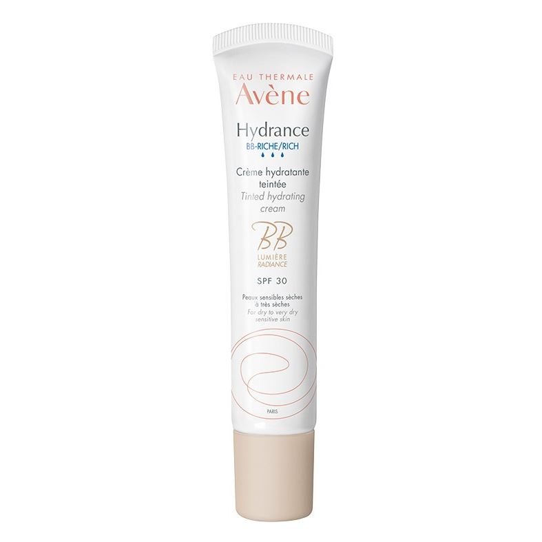 Avene Hydrance OPTIMALE Гидранс BB Риш Крем увлажняющий с тонирующим эффектом SPF 30  Avene Hydrance BB-Riche Cream SPF 30 