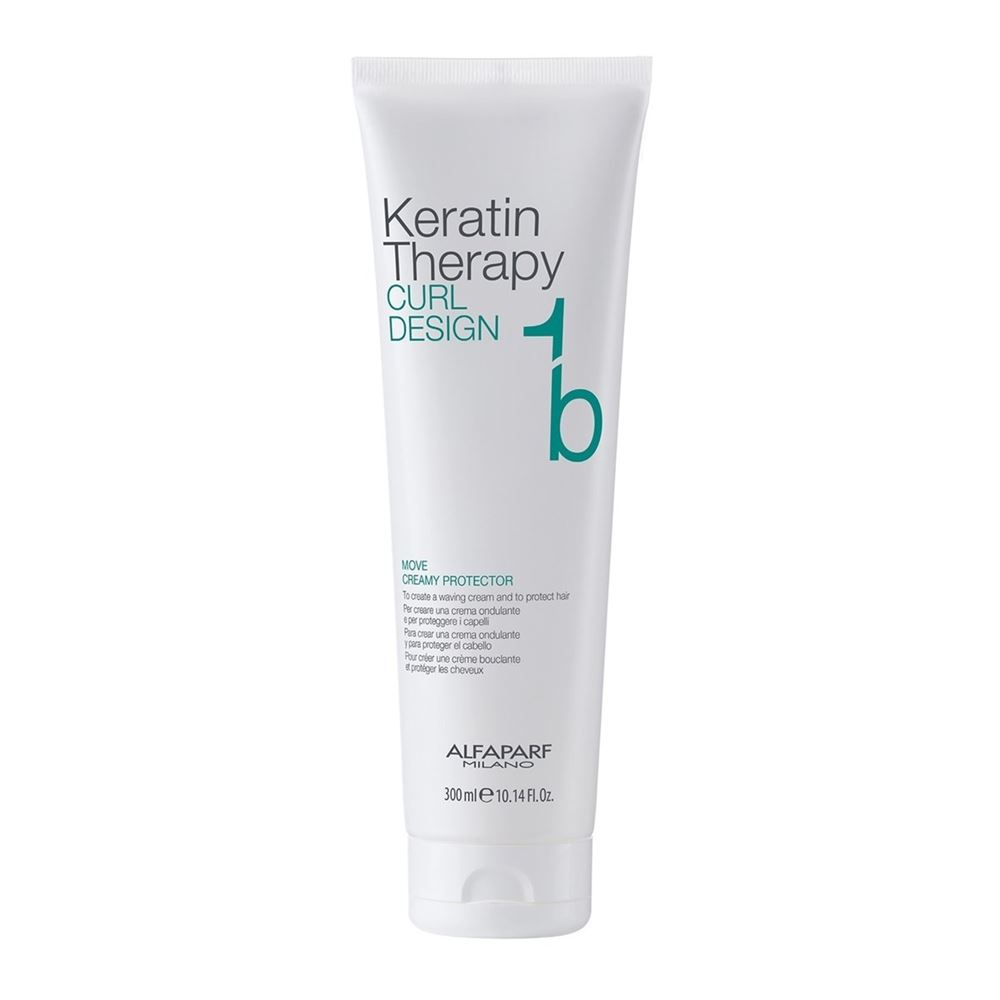 Alfaparf Milano Pigments Keratin Therapy Curl Design Move Creamy Protector Кератиновый крем для защиты волос 