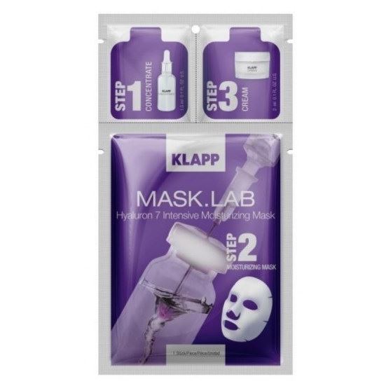 Klapp Hyluronic Immun MASK.LAB Hyalurpn 7 Intensive Moisturizing Mask  Набор масок