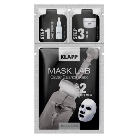 Klapp Hyluronic Immun MASK.LAB Caviar Balance Mask Набор масок