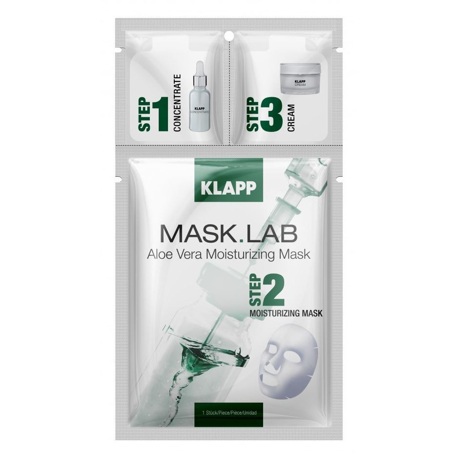Klapp Hyluronic Immun MASK.LAB Aloe Vera Moisturizing Mask Набор масок