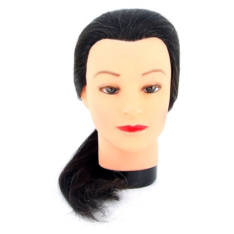 Dewal Professional Аксессуары для волос M-4151L-401 Голова учебная DEWAL"брюнетка", натурал.волосы 45-50 см M-4151L-401 Голова учебная DEWAL"брюнетка", натурал.волосы 45-50 см