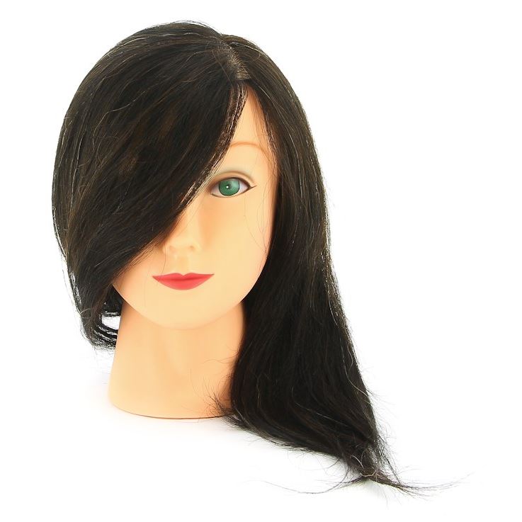 Dewal Professional Аксессуары для волос M-2023M-401 Голова учебная DEWAL"брюнетка",натурал.волосы 30-40 см M-2023M-401 Голова учебная DEWAL"брюнетка",натурал.волосы 30-40 см