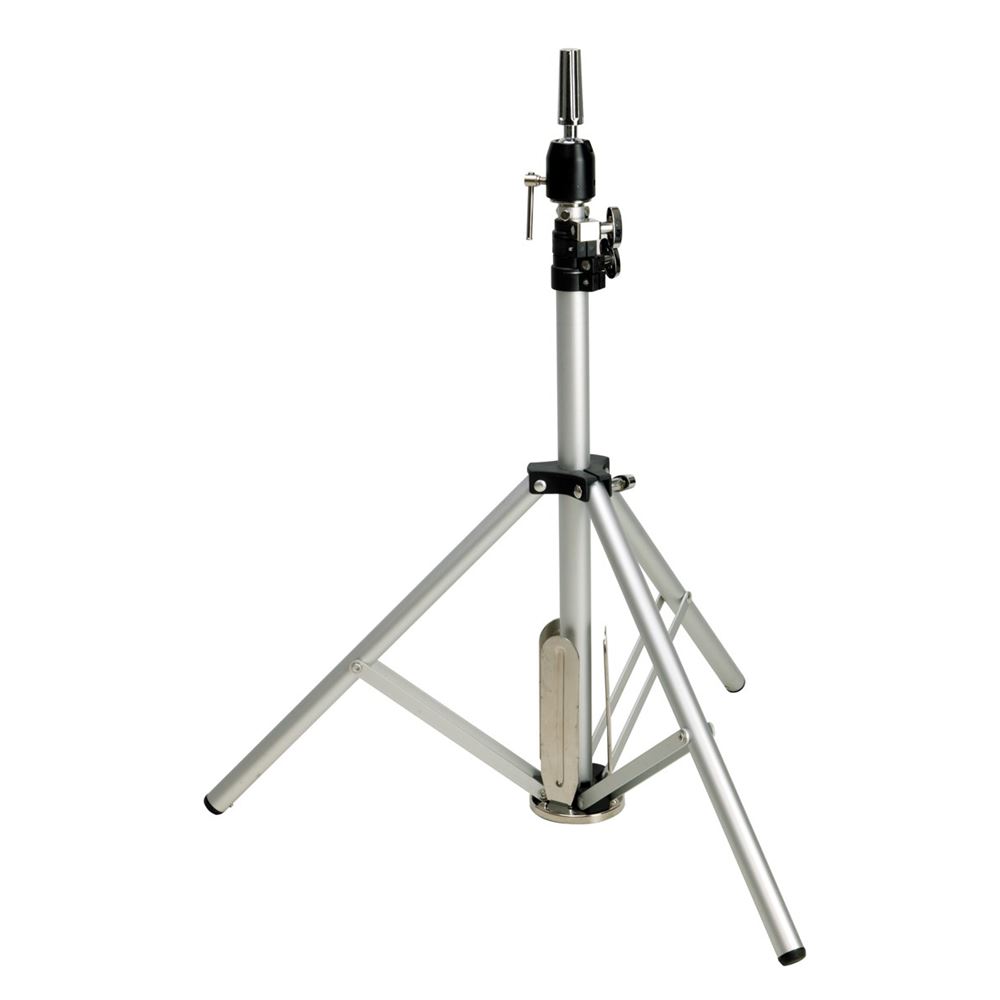 Dewal Professional Аксессуары для волос H-0994A Штатив напольный DEWAL, металлический тренога ,серебристый H-0994A Штатив напольный DEWAL, металлический тренога ,серебристый