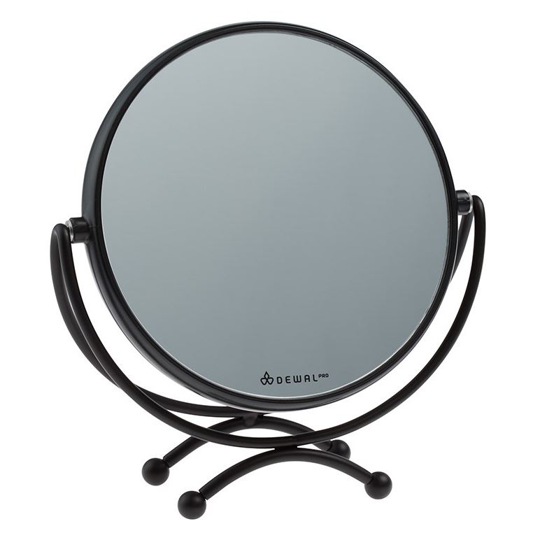 Dewal Professional Аксессуары для макияжа MR-320black Зеркало DEWAL , в черной оправе, пластик/металл, 18,5 х 19 см MR-320black Зеркало DEWAL , в черной оправе, пластик/металл, 18,5 х 19 см