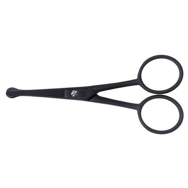 Dewal Professional Ножницы, бритвы 307black Ножницы Dewal серии "Black Edition" для бороды и усов, черные матовые 307black Ножницы Dewal серии "Black Edition" для бороды и усов, черные матовые