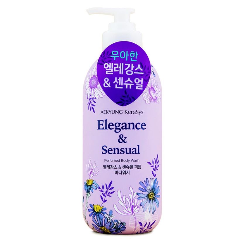 Kerasys Perfumed Elegance & Sensual Perfumed Body Wash Парфюмированный гель для душа Элеганс