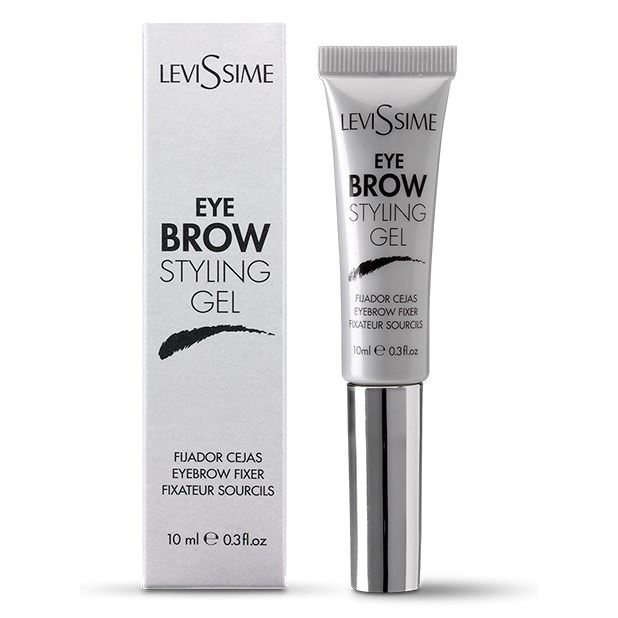 Levissime Makeup Eye Brow Styling Gel Прозрачная гель-маска для бровей с эффектом фиксации цвета
