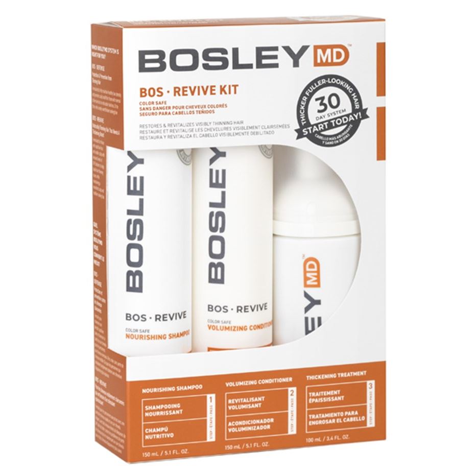 Bosley Оранжевая Система MD Color Safe Starter Pack Система от выпадения и для стимуляции роста волос (для окрашенных волос)