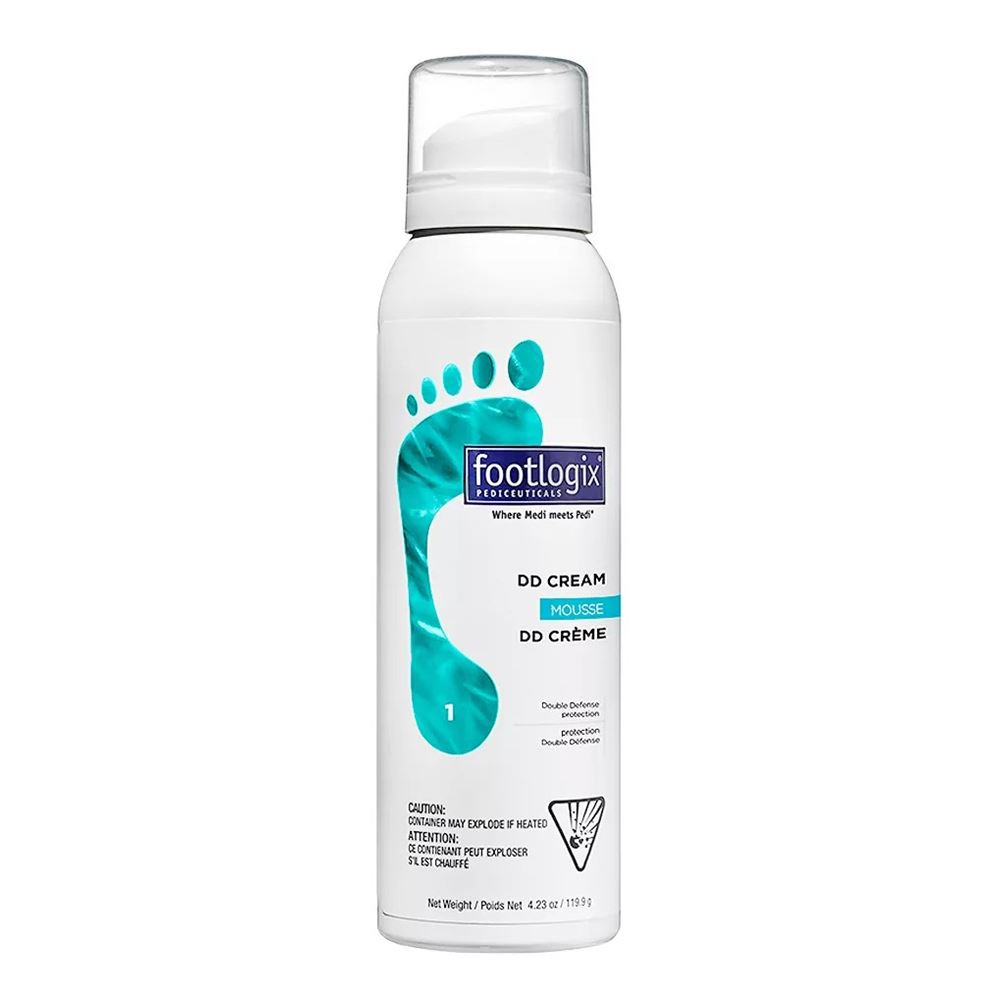 Footlogix Foot Skin Care Double Defense (DD) Cream Mousse Formula  Мусс-крем легкий двойная защита