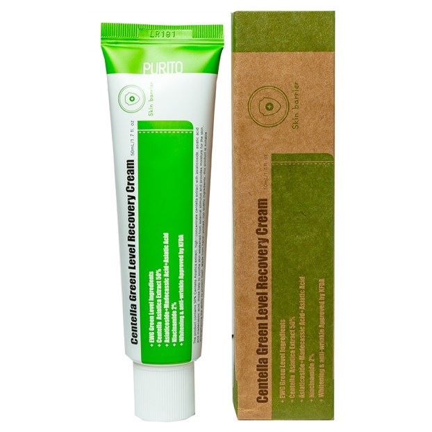 Purito Face Care Centella Green Level Recovery Cream Увлажняющий крем с центеллой