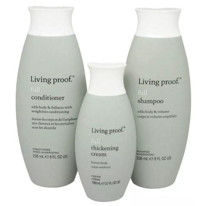 Living Proof Full Full Set Набор для объема: шампунь, кондиционер, крем для тонких волос