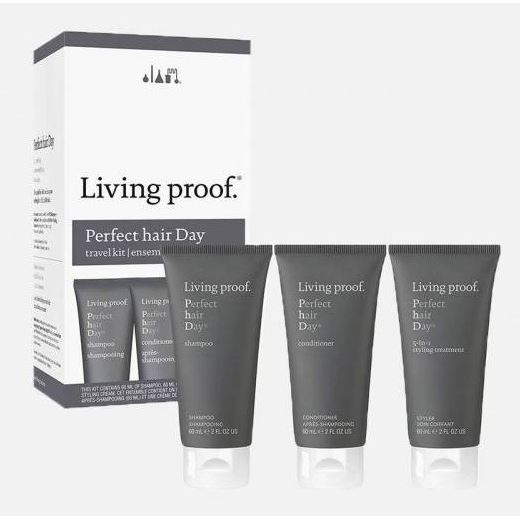 Living Proof Perfect Hair Day (PhD) PhD Travel Kit Дорожный набор для комплексного ухода: шампунь, кондиционер, маска 5 в 1 