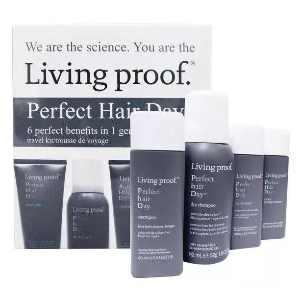 Living Proof Perfect Hair Day (PhD) PhD Genius Kit  Совершенный набор: шампунь, кондиционер, маска 5 в 1, сухой шампунь