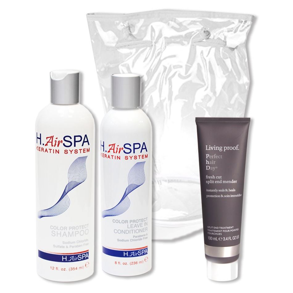 H.AirSPA Hair Spa Набор "Преображение" Набор: шампунь, кондиционер, лосьон для запаивания секущихся кончиков