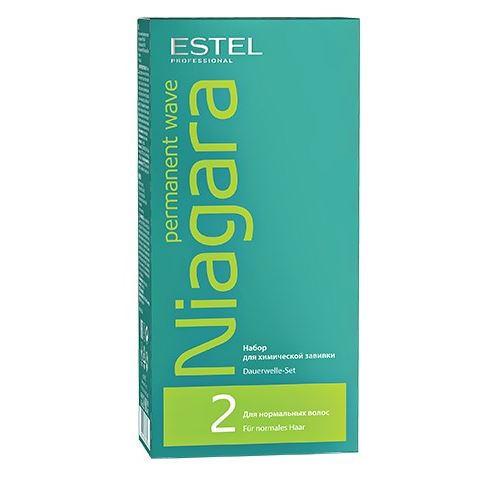 Estel Professional Permanent Wave Niagara 2 Набор для химической завивки для нормальных волос Набор для химической завивки Niagara для нормальных волос