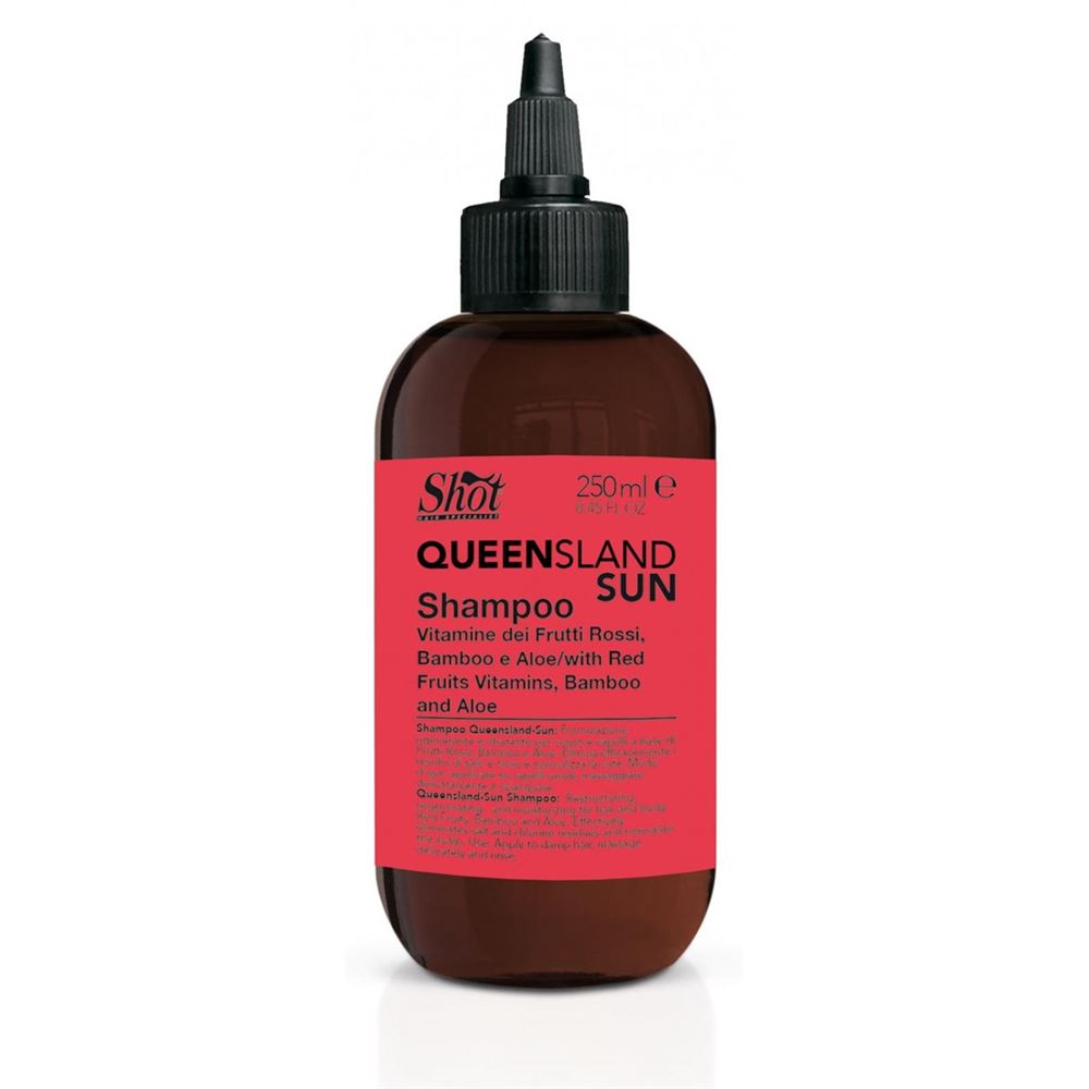 Shot Queensland-Sun  Queensland-Sun Shampoo Успокаивающий и увлажняющий шампунь для волос