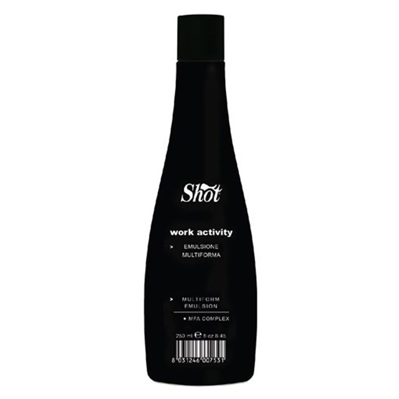Shot Work Activity Multiform Emulsion + MFA Complex Эмульсия для гладкой прически на основе коллагена