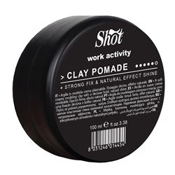 Clay Pomade Strong Fix & Natural Shine