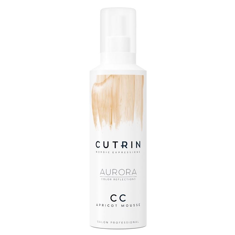 Cutrin Coloring Hair and Perming Aurora Color Care CC Apricot Mousse Тонирующий мусс "Абрикос"