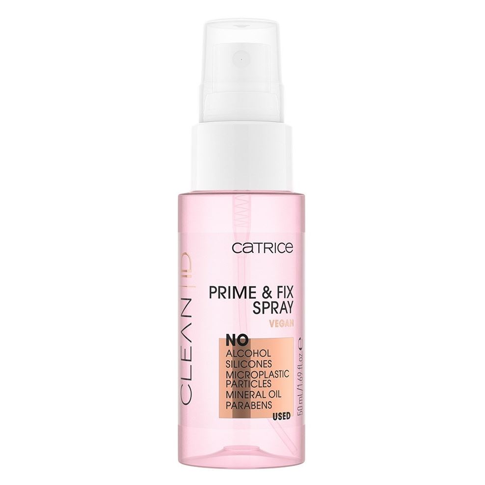 Catrice Make Up Clean ID Prime & Fix Spray Спрей-фиксатор макияжа 