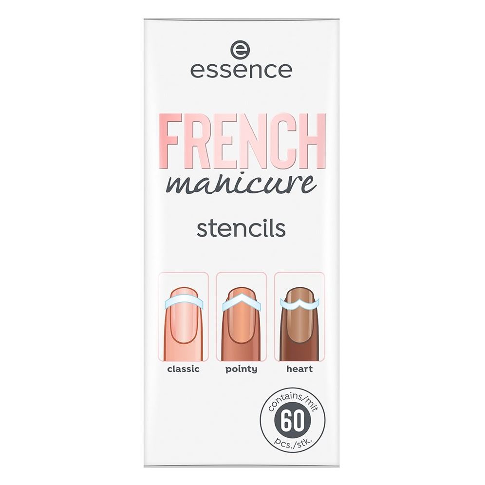 Essence Nail Care French Manicure Stencils  Трафареты для французского маникюра 