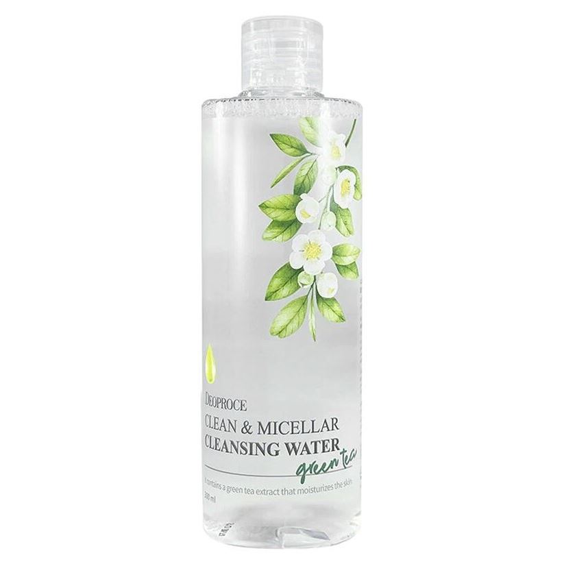 Deoproce Natural Skin Clean & Miccelar Cleansing Water Green Tea Мицеллярная очищающая вода