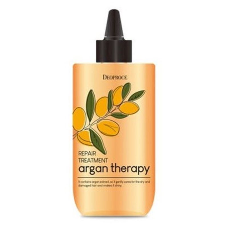 Deoproce Hair Care Argan Therapy Repair Treatment Бальзам-маска для волос с маслом арганы