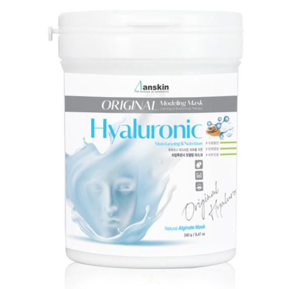Anskin Альгинатные маски Original Hyaluronic Modeling Mask Альгинатная маска с гиалуроновой кислотой