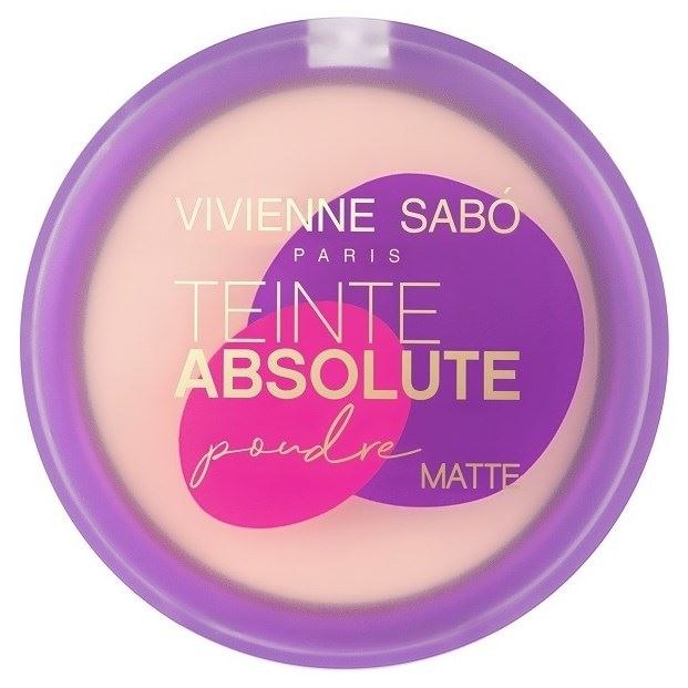 Vivienne Sabo Make Up Mattifying Pressed powder. Poudre Matifiante compacte "Teinte Absolute matte"  Пудра компактная матирующая