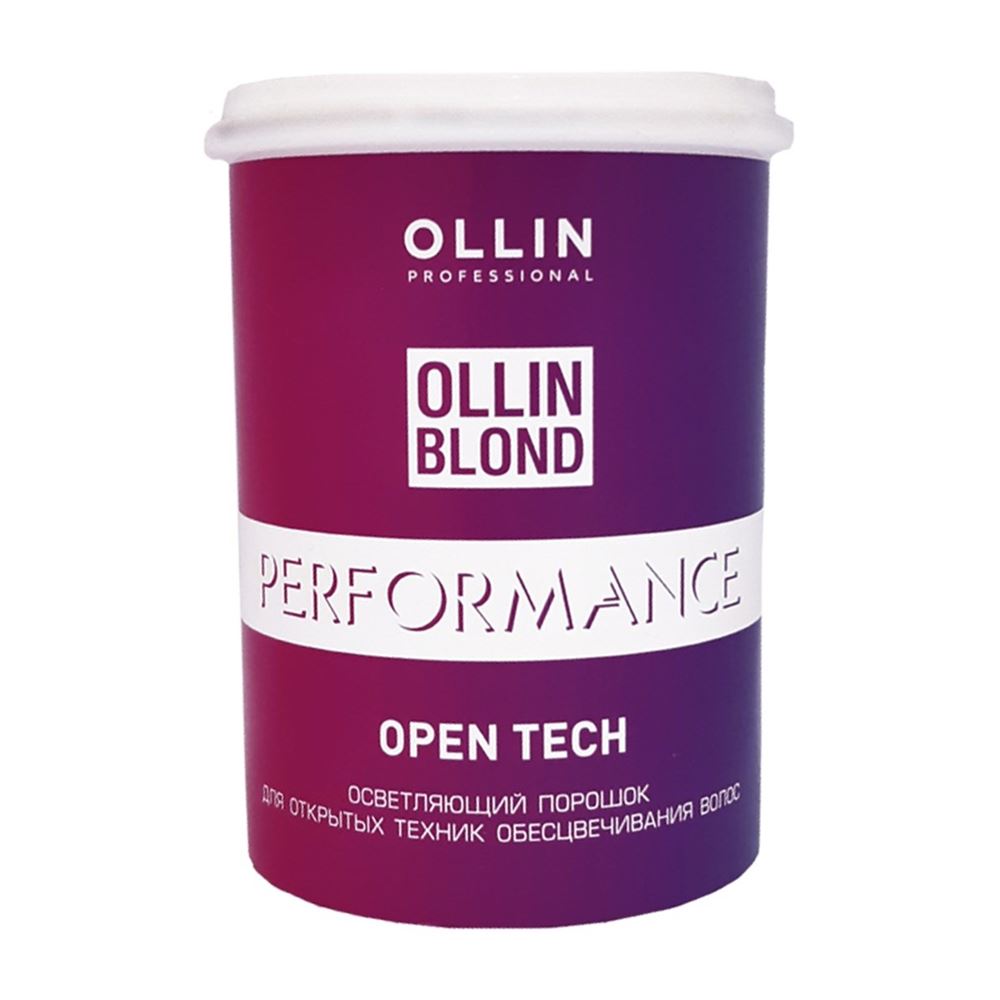 Ollin Professional Color Ollin Blond Performance Open Tech Powder  Осветляющий порошок для открытых техник обесцвечивания волос